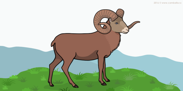 Иллюстрация к стихотворению Хетагурова Джук тур