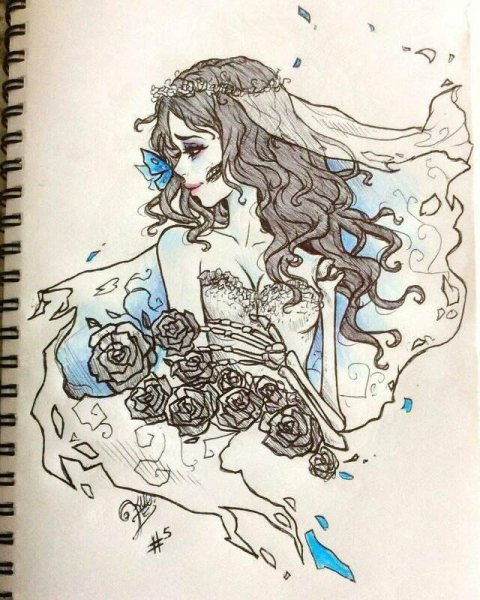 Тим Бертон труп невесты