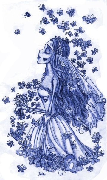 Эмили труп невесты арты