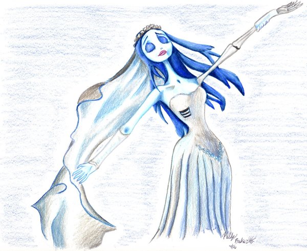 Эмили труп невесты тату