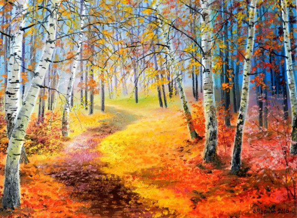 Красота осеннего пейзажа в живописи