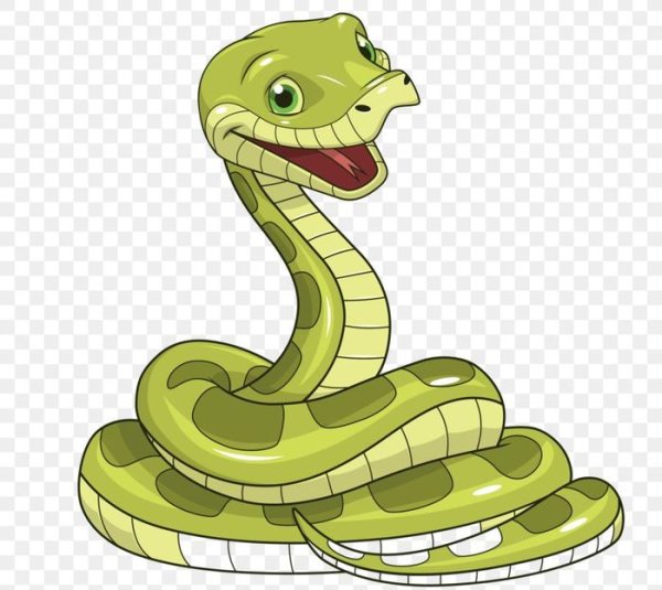 Мультяшные змеи