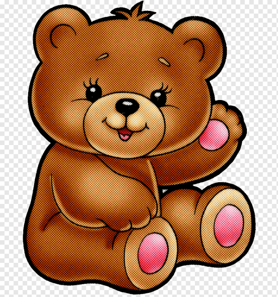 Медвежонок мультяшный