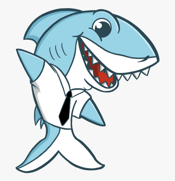 Акула рисунок