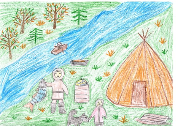 Тундра глазами ребенка 4 класс