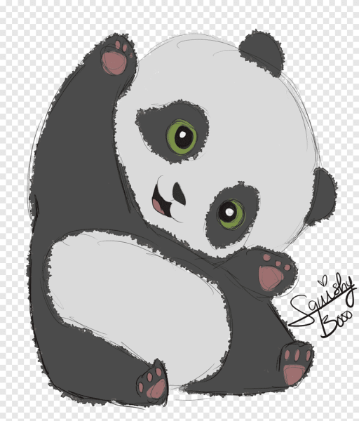 Панды мультяшные