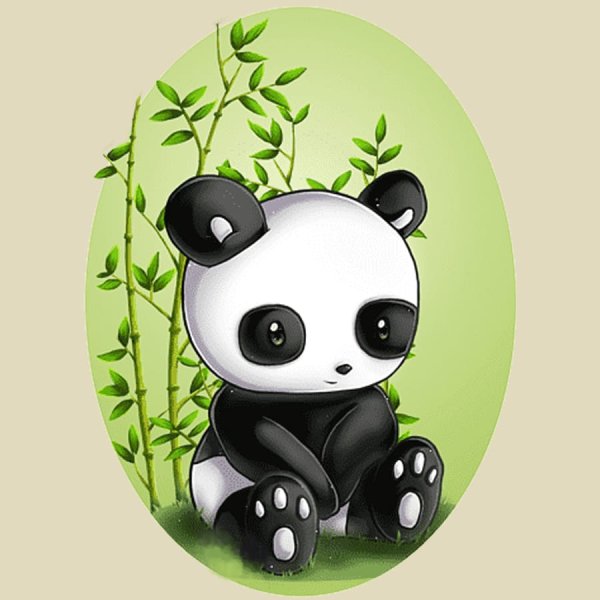 Панды мультяшные