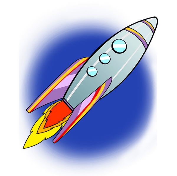 Ракета иллюстрация для детей