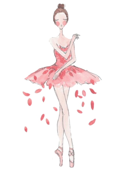 Рисование балерины