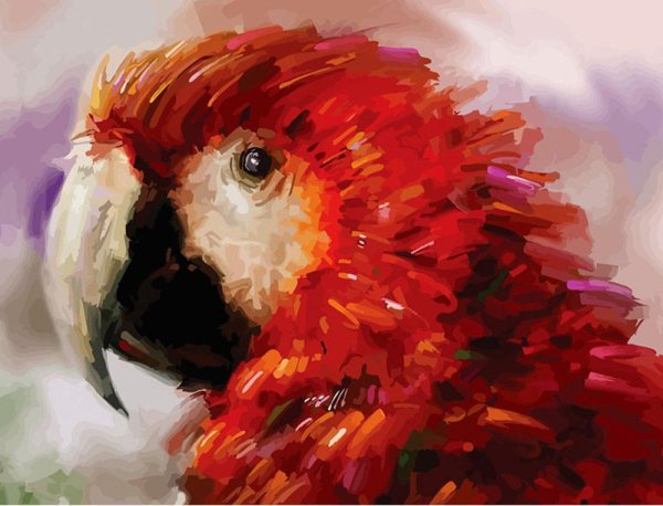 Животные в красках