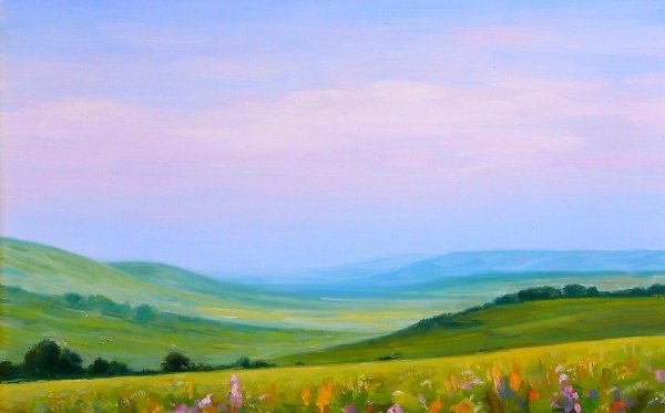 Аполлинарий Васнецов. Оренбургская степь