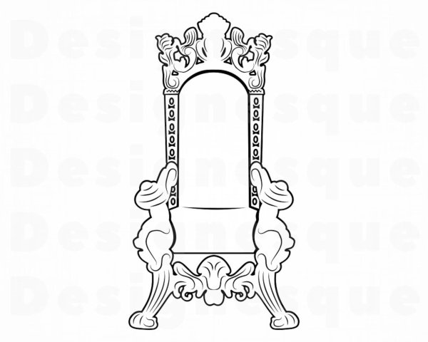 Нарисовать трон