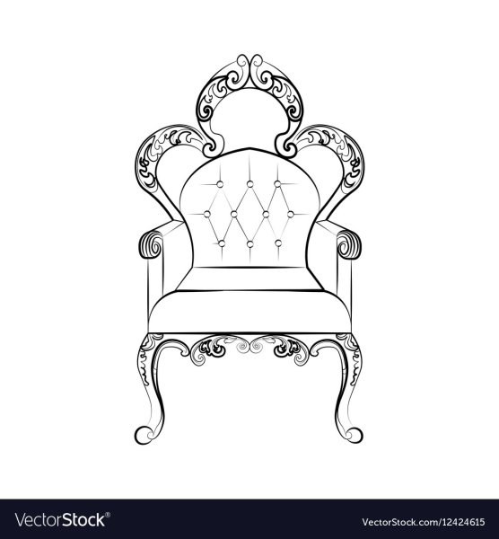 Кресло трон мультяшный