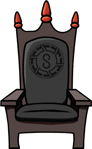 Трон для детей раскрашивания