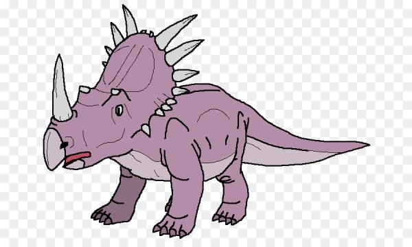 Трицератопс мультяшный