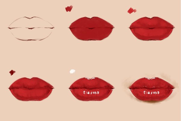 Губы для рисования