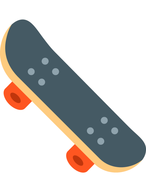 Скейтборд значок