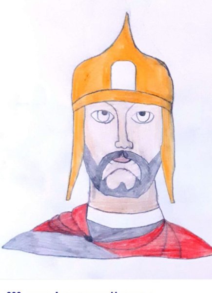 Александр Невский защитник земли русской рисунки