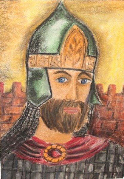 Александр Невский разукрашки