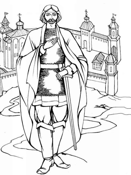 Кантата Александр Невский рисунок