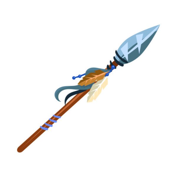 Копья мультяшные