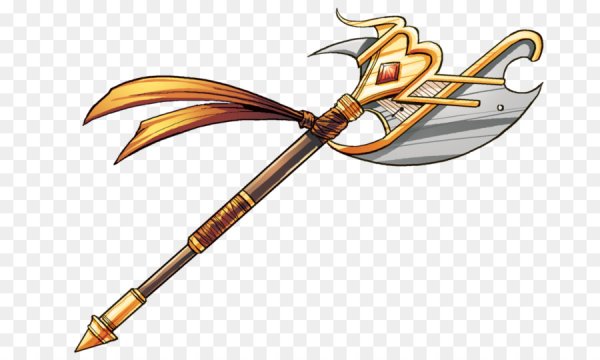 Копье мультяшное