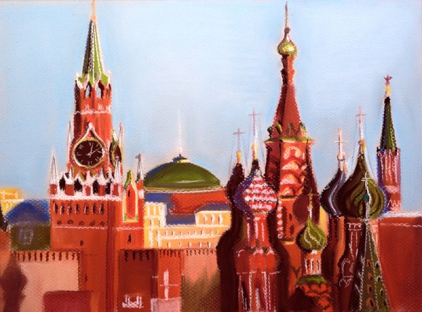 Московский собор Василия Блаженного изо