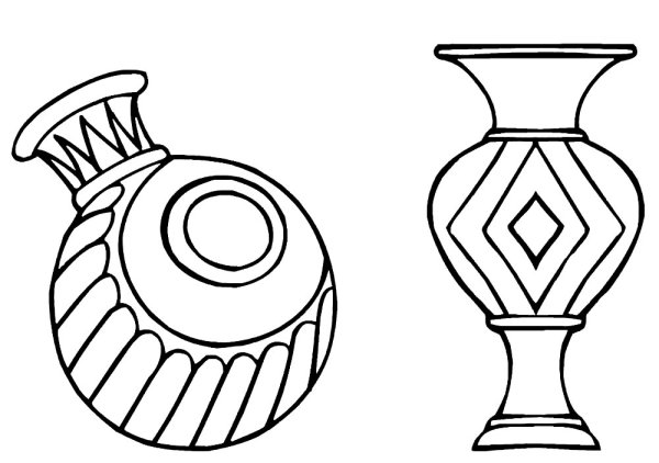 Ваза рисовать