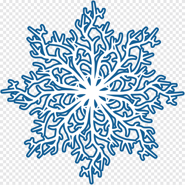 Векторные снежинки