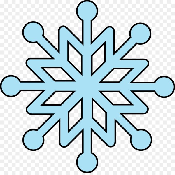 Нарисовать снежинку