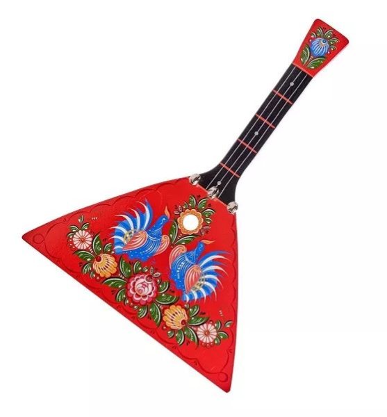 Балалайка "Городецкая роспись"