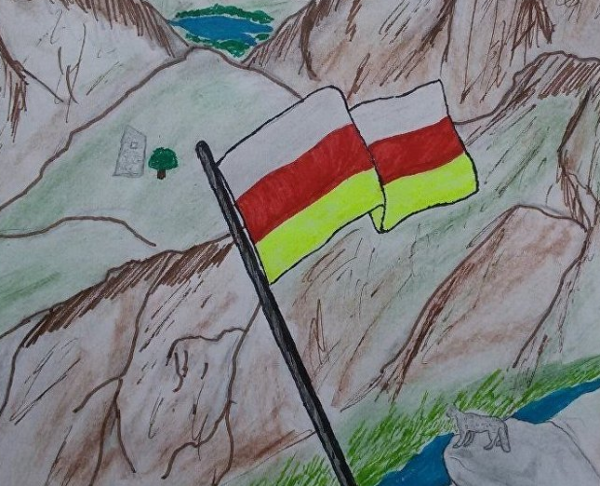 Рисунки на тему Кавказ