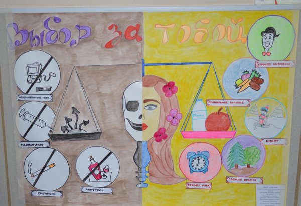 Рисунки про спорт и здоровый образ жизни