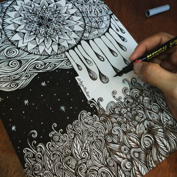 Что такое дудлинг в рисовании