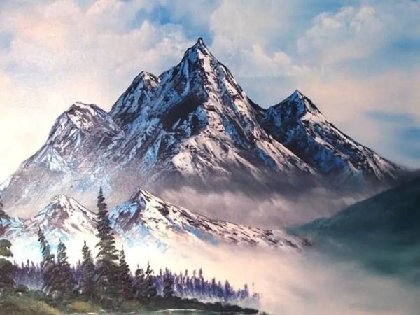 Нарисовать горы