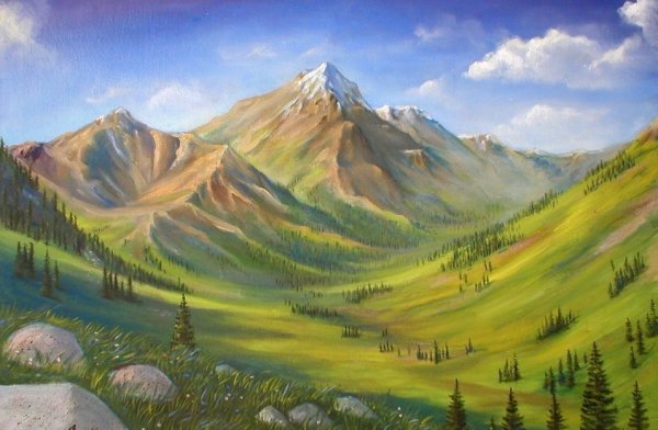 Иллюстрация гор