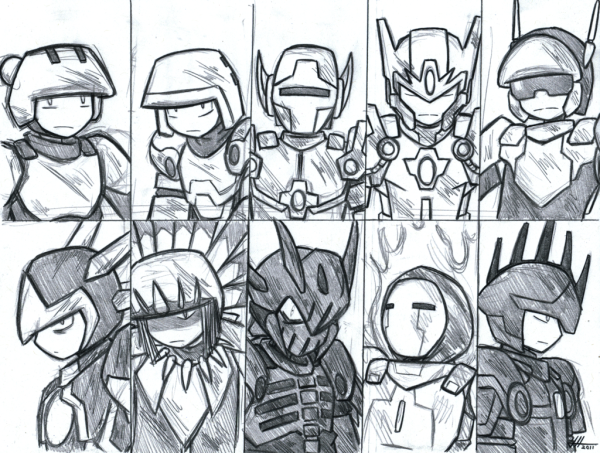 Герой Terraria Art