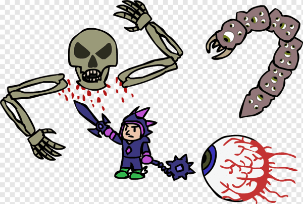 Скелетрон Прайм Terraria раскраска