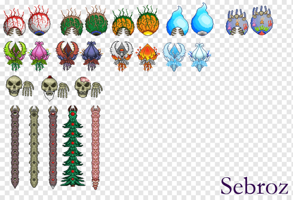 Боссы террария 1.4