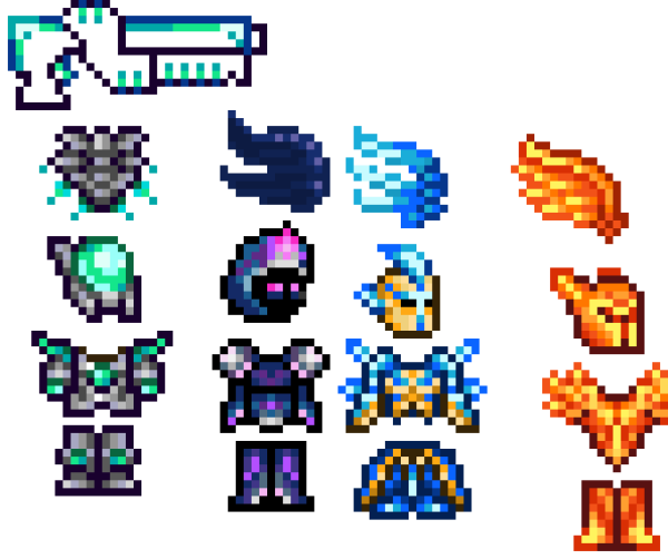 Самая лучшая броня в террарии 1.4