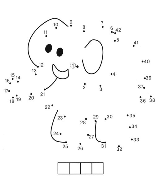 Рисование по контуру для детей