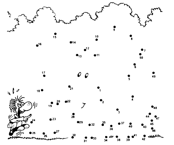Задания для детей обводить по точкам