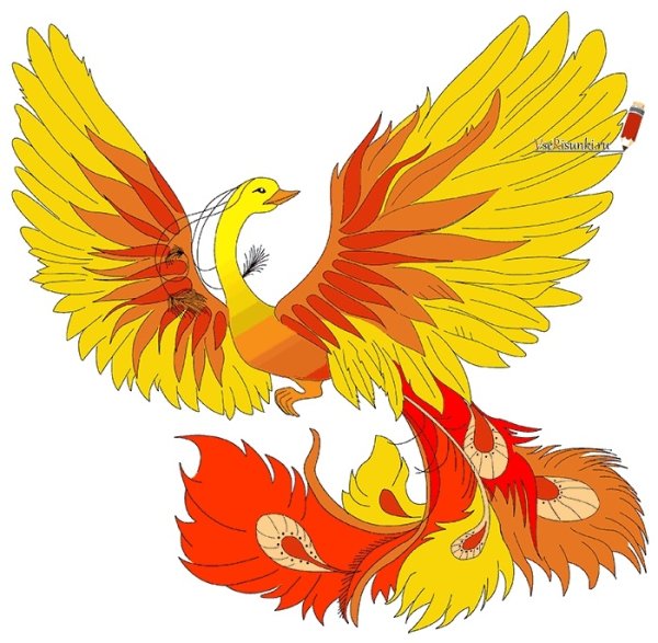 Сказочная птица