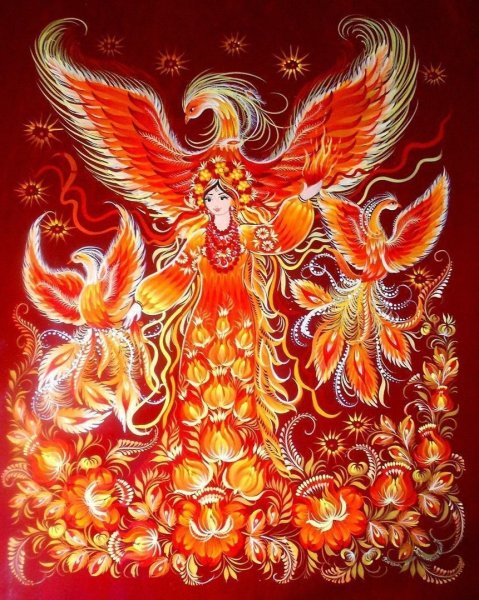 Виктория Тимошенко Петриковская роспись