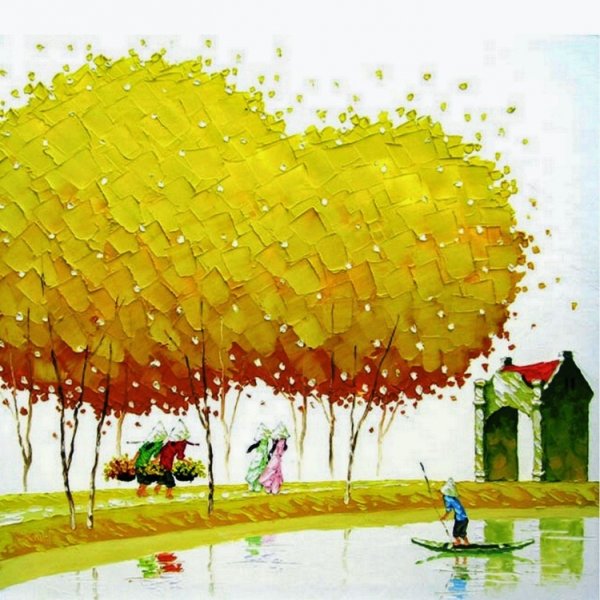 Вьетнамская художница phan thu trang