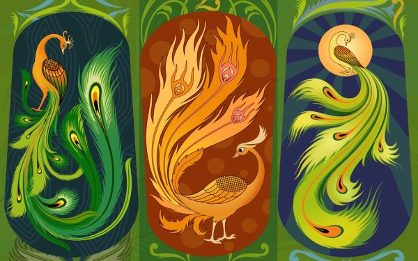 Сказочная птица