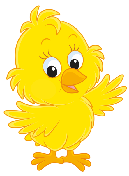 Цыплята мультяшные