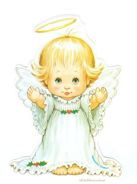 Ангелочки Ruth Morehead Рождество