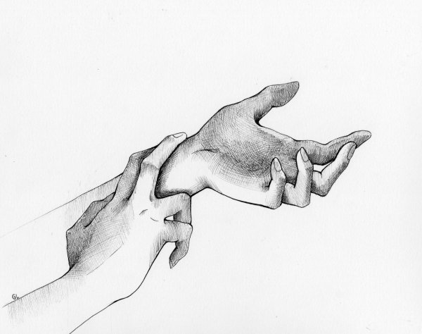 Рука рисунок