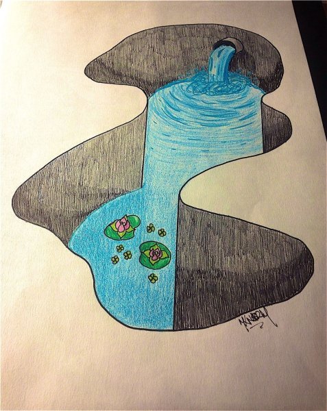 Необычные рисунки легкие